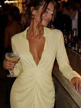 Zara lime dresses